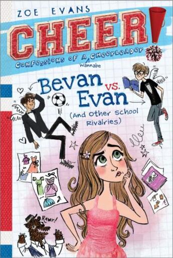 Couverture du livre « Bevan vs. Evan » de Evans Zoe aux éditions Simon Spotlight