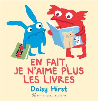 Couverture du livre « En fait, je n'aime plus les livres » de Hirst Daisy aux éditions Albin Michel