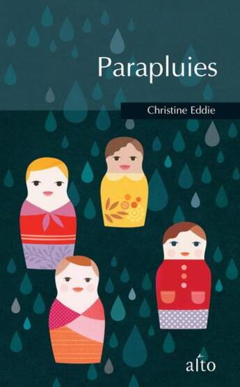 Couverture du livre « Parapluies » de Christine Eddie aux éditions Alto Voce