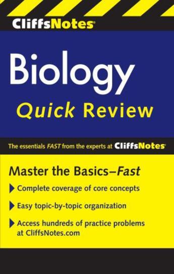 Couverture du livre « CliffsNotes Biology Quick Review Second Edition » de Cox Kellie Ploeger aux éditions Houghton Mifflin Harcourt