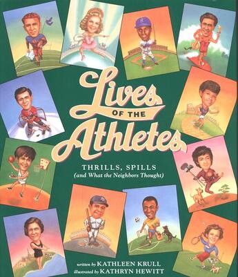 Couverture du livre « Lives of the Athletes » de Krull Kathleen aux éditions Houghton Mifflin Harcourt