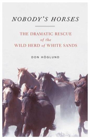 Couverture du livre « Nobody's Horses » de Don Hoglund aux éditions Atria Books