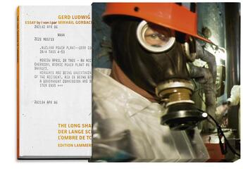 Couverture du livre « L'ombre de Tchernobyl » de Gerd Ludwig aux éditions Lammerhuber