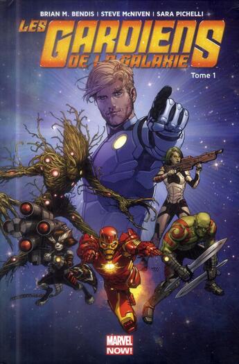 Couverture du livre « Les Gardiens de la Galaxie t.1 : cosmic Avengers » de Sara Pichelli et Steve Mcniven et Brian Michael Bendis aux éditions Panini