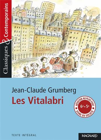Couverture du livre « Les Vitalabri » de Jean-Claude Grumberg aux éditions Magnard
