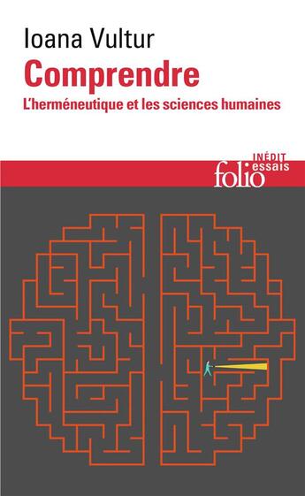 Couverture du livre « Comprendre ; l'herméneutique et les sciences humaines » de Ioana Vultur aux éditions Folio