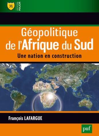 Couverture du livre « Géopolitique de l'Afrique du sud » de Francois Lafargue aux éditions Belin Education