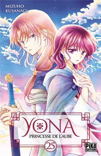 Couverture du livre « Yona, princesse de l'aube Tome 25 » de Mizuho Kusanagi aux éditions Pika