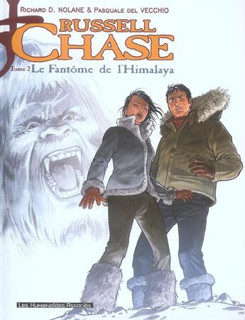 Couverture du livre « RUSSELL CHASE T.2 ; le fantôme de l'Himalaya » de Richard Nolane et Pasquale Del Vecchio aux éditions Humanoides Associes
