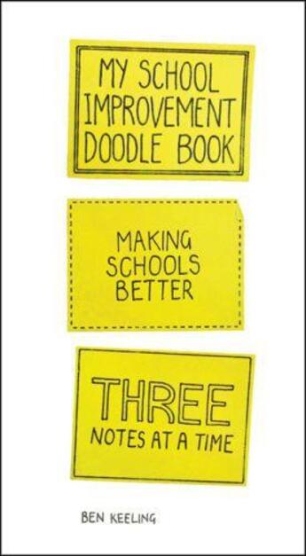 Couverture du livre « My School Improvement Doodle Book » de Keeling Ben aux éditions Crown House Digital