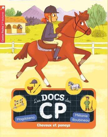 Couverture du livre « Les docs du cp - t05 - chevaux et poneys » de Magdalena/Roubineau aux éditions Pere Castor