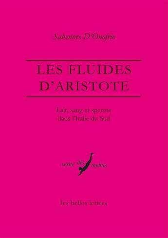 Couverture du livre « Les fluides d'Aristote » de Salvatore D'Onofrio aux éditions Belles Lettres
