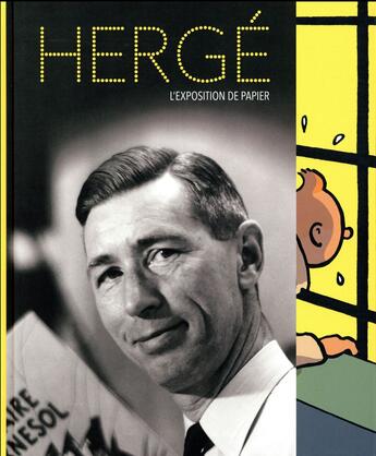 Couverture du livre « Hergé ; l'exposition de papier » de  aux éditions Reunion Des Musees Nationaux