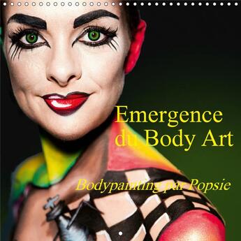Couverture du livre « Bodypainting par popsie calend » de Baumert Frank aux éditions Calvendo