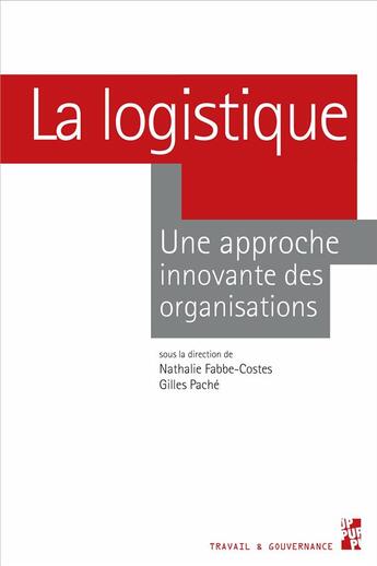 Couverture du livre « Logistique » de Fabbe Costes/Pa aux éditions Pu De Provence
