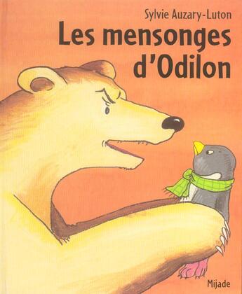 Couverture du livre « Mensonges d'odilon (les) » de Auzary-Luton aux éditions Mijade