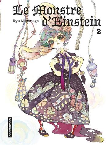 Couverture du livre « Le monstre d'Einstein Tome 2 » de Ryu Miyanaga aux éditions Casterman