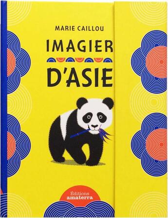 Couverture du livre « Imagier d'asie » de Marie Caillou aux éditions Amaterra