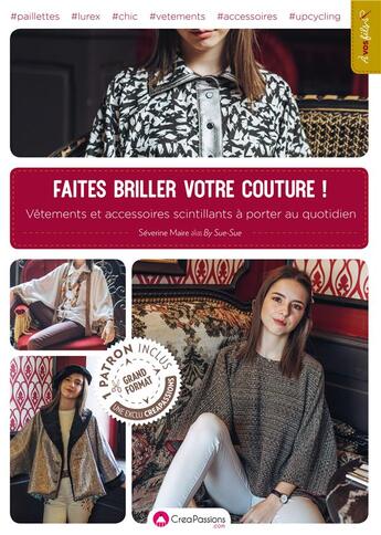Couverture du livre « Faites briller votre couture » de Severine Fix-Lemaire aux éditions Creapassions.com