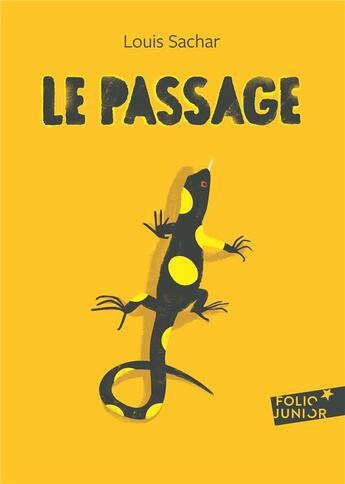 Couverture du livre « Le passage » de Louis Sachar aux éditions Gallimard-jeunesse