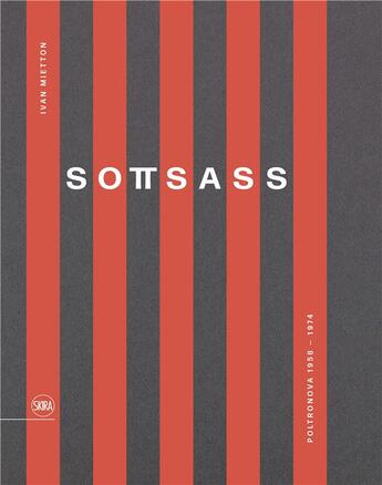 Couverture du livre « Sottsass » de Ivan Mietton aux éditions Skira Paris