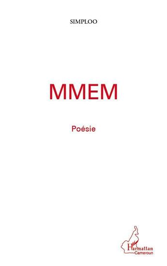 Couverture du livre « Mmem » de Simploo aux éditions L'harmattan