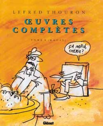 Couverture du livre « ²OEUVRES COMPLETES RELIEES PLEINE PEAU T.8 » de Lefred Thouron aux éditions Glenat