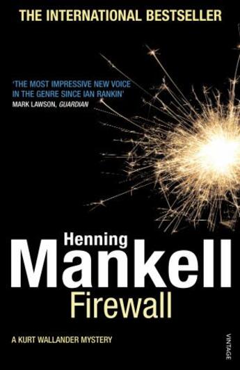 Couverture du livre « Firewall » de Henning Mankell aux éditions Random House Digital