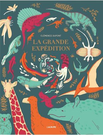 Couverture du livre « La grande expédition » de Clemence Dupont aux éditions L'agrume