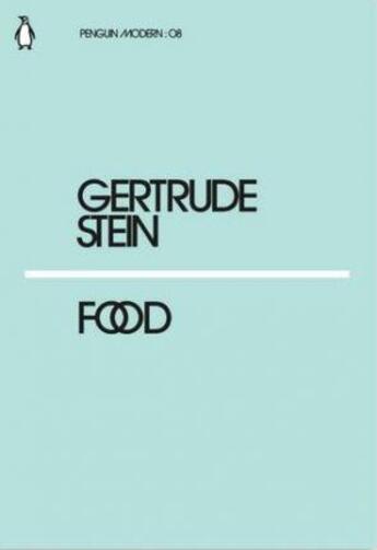 Couverture du livre « Food » de Gertrude Stein aux éditions Adult Pbs