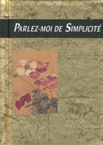Couverture du livre « Parlez-moi de simplicite » de Exley H aux éditions Exley