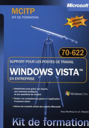 Couverture du livre « Windows Vista » de Northrup et Mackin aux éditions Microsoft Press