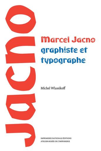 Couverture du livre « Jacno » de Michel Wlassikoff aux éditions Actes Sud