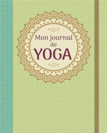 Couverture du livre « Mon journal de yoga » de  aux éditions Paperstore