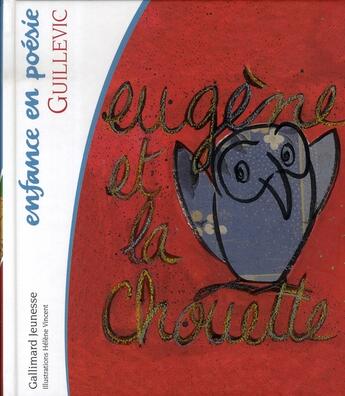 Couverture du livre « Eugène et la chouette » de Guillevic aux éditions Gallimard-jeunesse