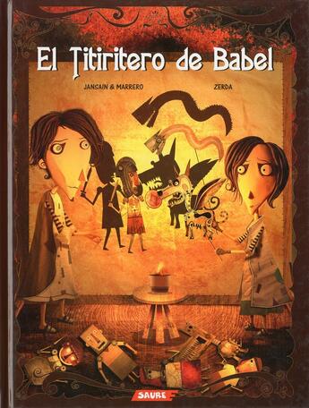 Couverture du livre « El titiritero de babel » de Jancain Et Marrero Z aux éditions Saure