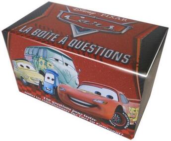 Couverture du livre « Cars ; la boîte à questions » de Disney aux éditions Disney Hachette