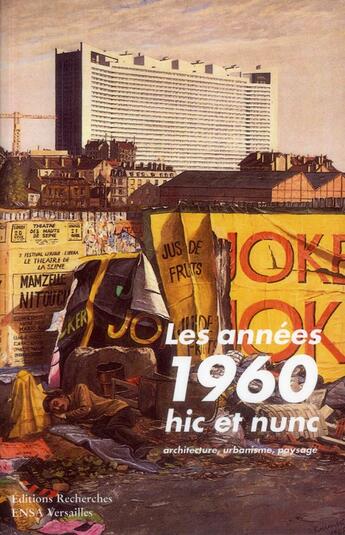 Couverture du livre « Les annees 1960 hic et nunc » de Georges Farhat aux éditions Recherches