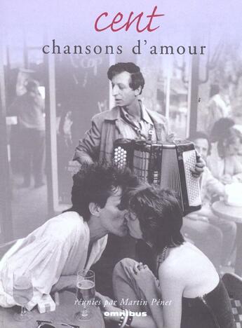 Couverture du livre « Cent chansons d'amour » de  aux éditions Omnibus