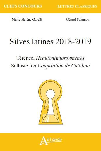Couverture du livre « Slives latines 2018-2019 terence heautontimoroumenos » de Marie-Helene Garelli aux éditions Atlande Editions