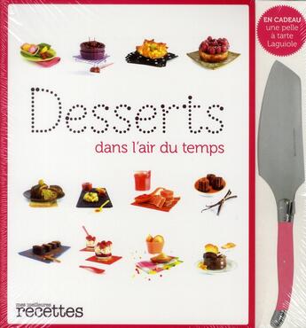 Couverture du livre « Desserts dans l'air du temps » de  aux éditions Mes Meilleures Recettes