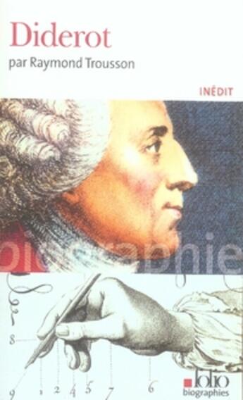 Couverture du livre « Diderot » de Raymond Trousson aux éditions Gallimard