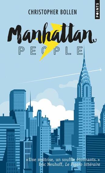 Couverture du livre « Manhattan people » de Christopher Bollen aux éditions Points