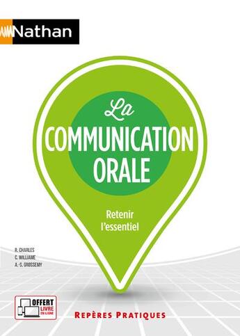 Couverture du livre « La communication orale (édition 2020) » de  aux éditions Nathan