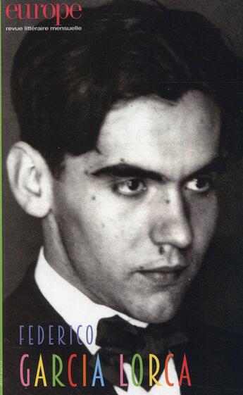 Couverture du livre « Revue Europe n.1032 ; Federico Garcia Lorca » de Revue Europe aux éditions Revue Europe