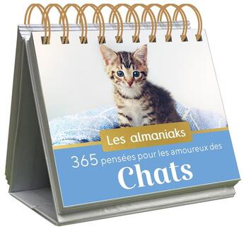 Couverture du livre « 365 pensées pour les amoureux des chats (édition 2022) » de  aux éditions Editions 365