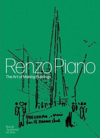 Couverture du livre « Renzo piano » de John Tusa aux éditions Royal Academy
