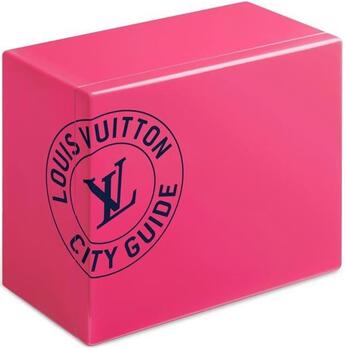 Couverture du livre « Coffret city guide 2022 rose / 15 villes (francais) » de Collectif/Guerrier aux éditions Louis Vuitton