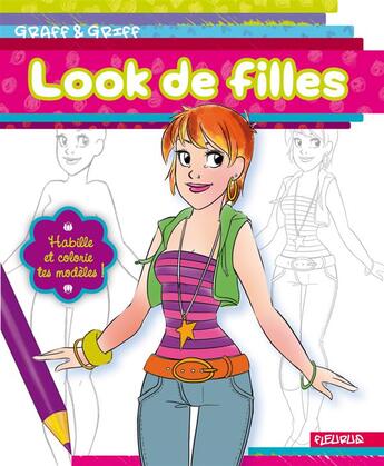 Couverture du livre « Look de filles » de Paulin-E aux éditions Fleurus