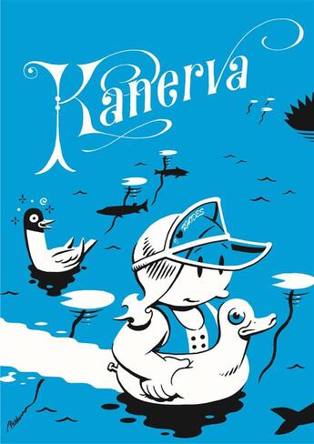 Couverture du livre « Kanerva » de Petteri Tikkanen aux éditions Requins Marteaux